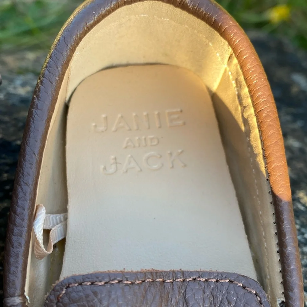 Janie and Jack loafer size 4 - Picture 2 of 8